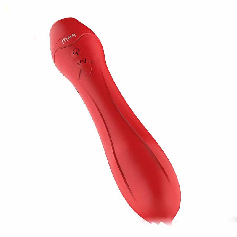 Creative Red Rose Heating Massage Stick Toy