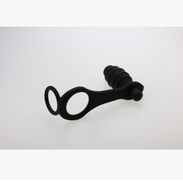 Silicone Vibrating Anal Butt Plug & Cock Ring F