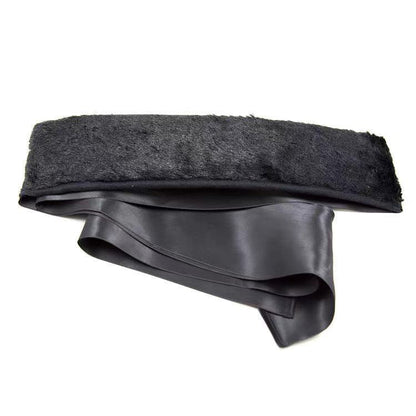 Black padded band and looped strap