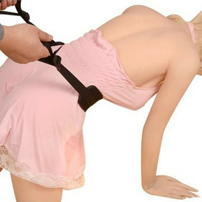 Black Ribbon Bondage Tie
