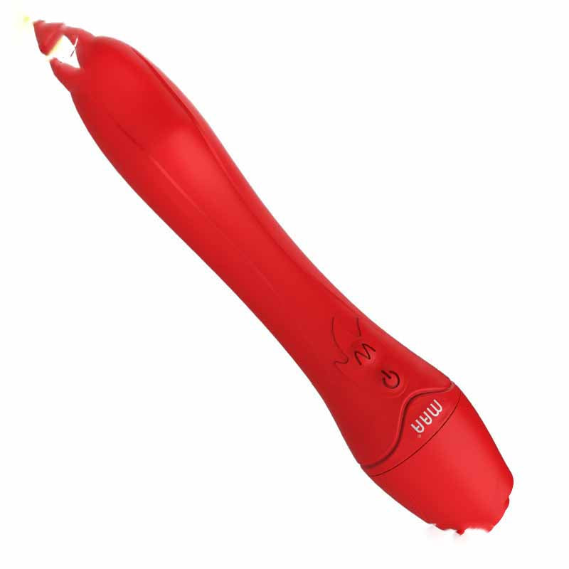 Creative Red Rose Heating Massage Stick  Toy