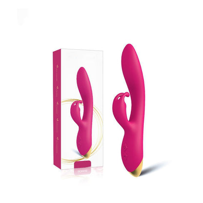 Pink rabbit vibrator with retail packaging