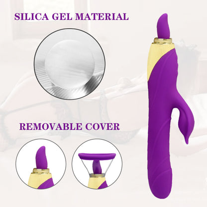 USB Rechargeable Vibrator with 7 Vibration Modes
