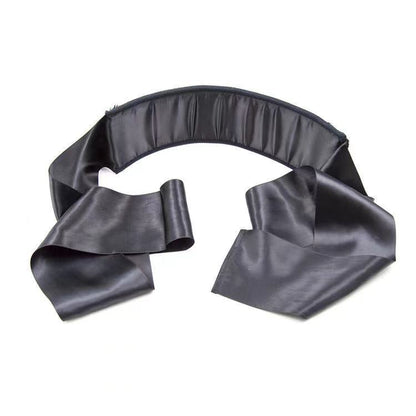 Black wide strap with flexible loops