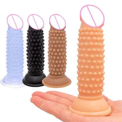 Mini Textured Suction-Cup Dildo