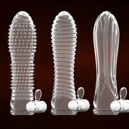 Textured Vibrating Sleeve, Meteor Hammer