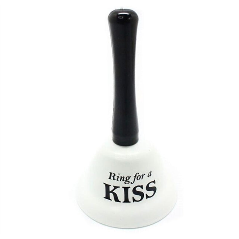 Handheld Red Metal Sex Funny Ring Bell for Valentine Party Service Bar Cafe Bachelor Party Ringing Bell Desktop Decorations