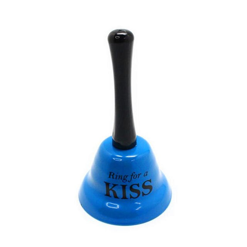 Handheld Red Metal Sex Funny Ring Bell for Valentine Party Service Bar Cafe Bachelor Party Ringing Bell Desktop Decorations